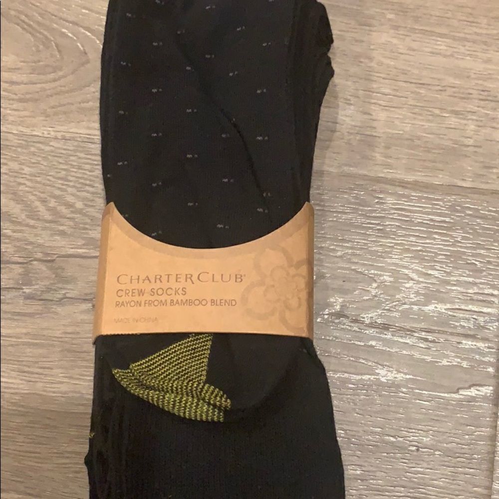 Charter Club crew socks set4